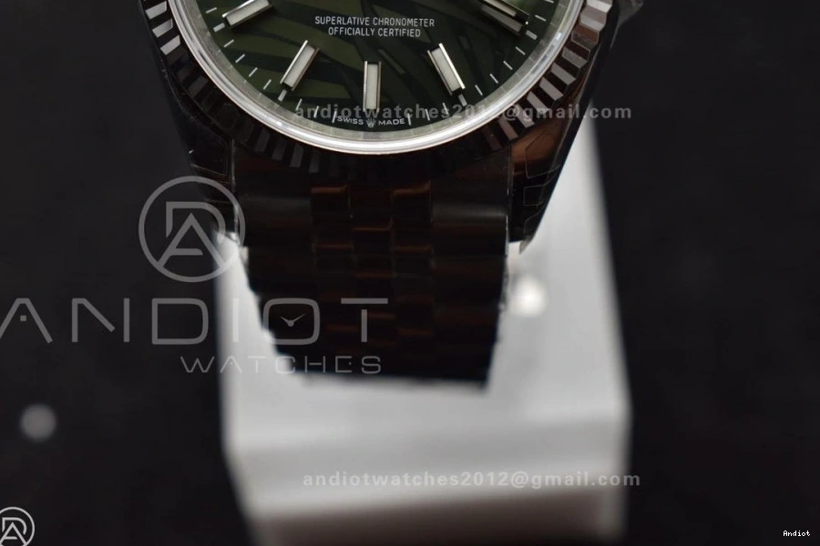Dial 36 VS3235 1:1 Bracelet 904L on VSF Jubilee Leaf 126234 DateJust Edition SS Best Steel Green 0403